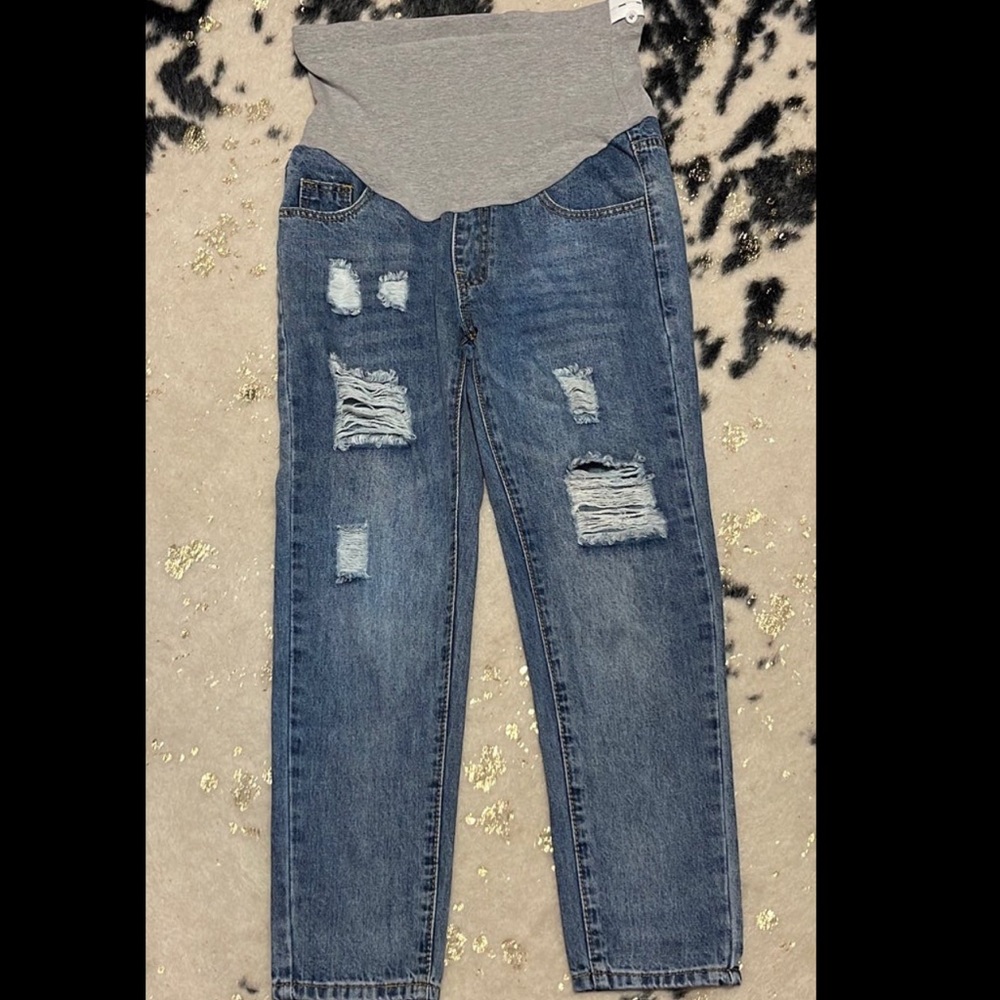 Boutique maternity jeans